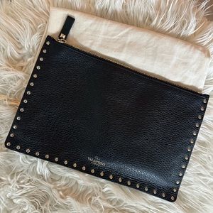 Authentic Valentino Rockstud Pouch